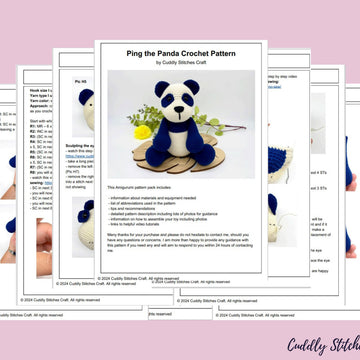 Ping the Panda (Low-Sew)