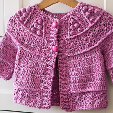 Grape Cardigan