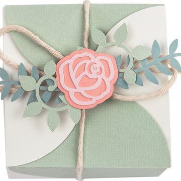 Sizzix Thinlits Dies By Lynda Kanase 8/Pkg - Wrap Favor Box