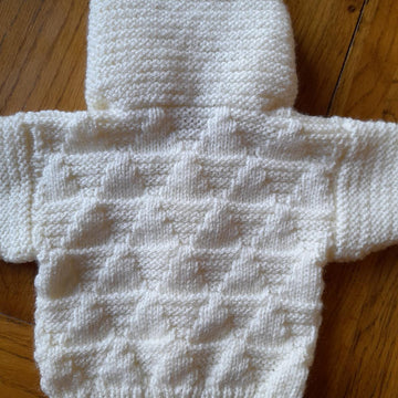 Triangles baby hoodie