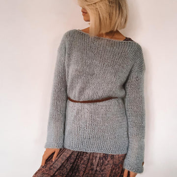 Oversize Mohair Cobweb