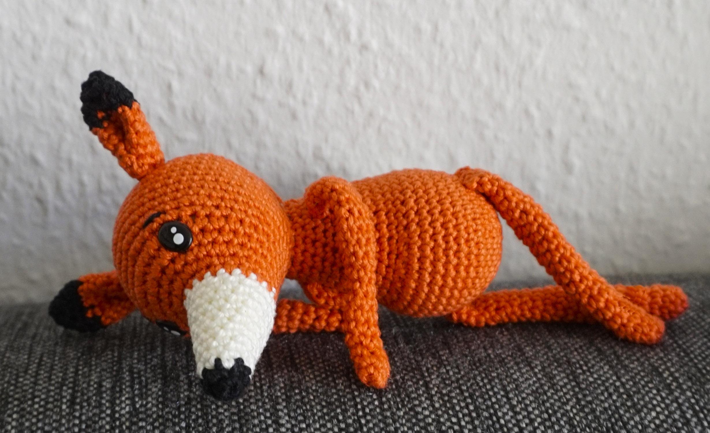 Crochet Pattern for the Fox Fips!
