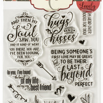 Colorado Craft Company Clear Stamps 4"X6" - Head Over Boots-Lovely Legs