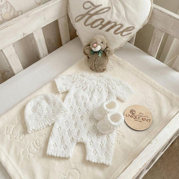 "Snowdrop" romper suit