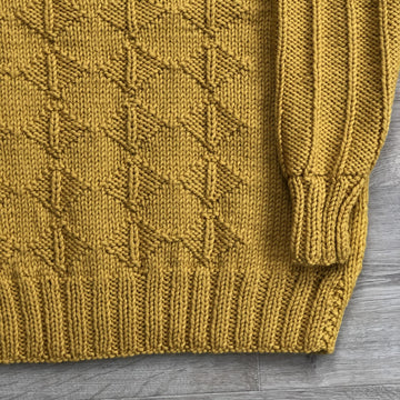 Textured Diamond Sweater