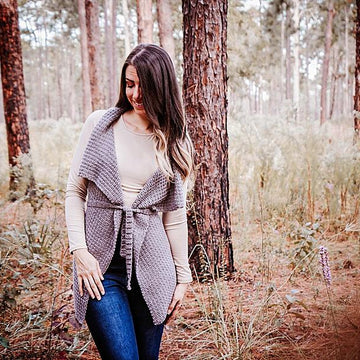 Sutherland Waterfall Crochet Vest
