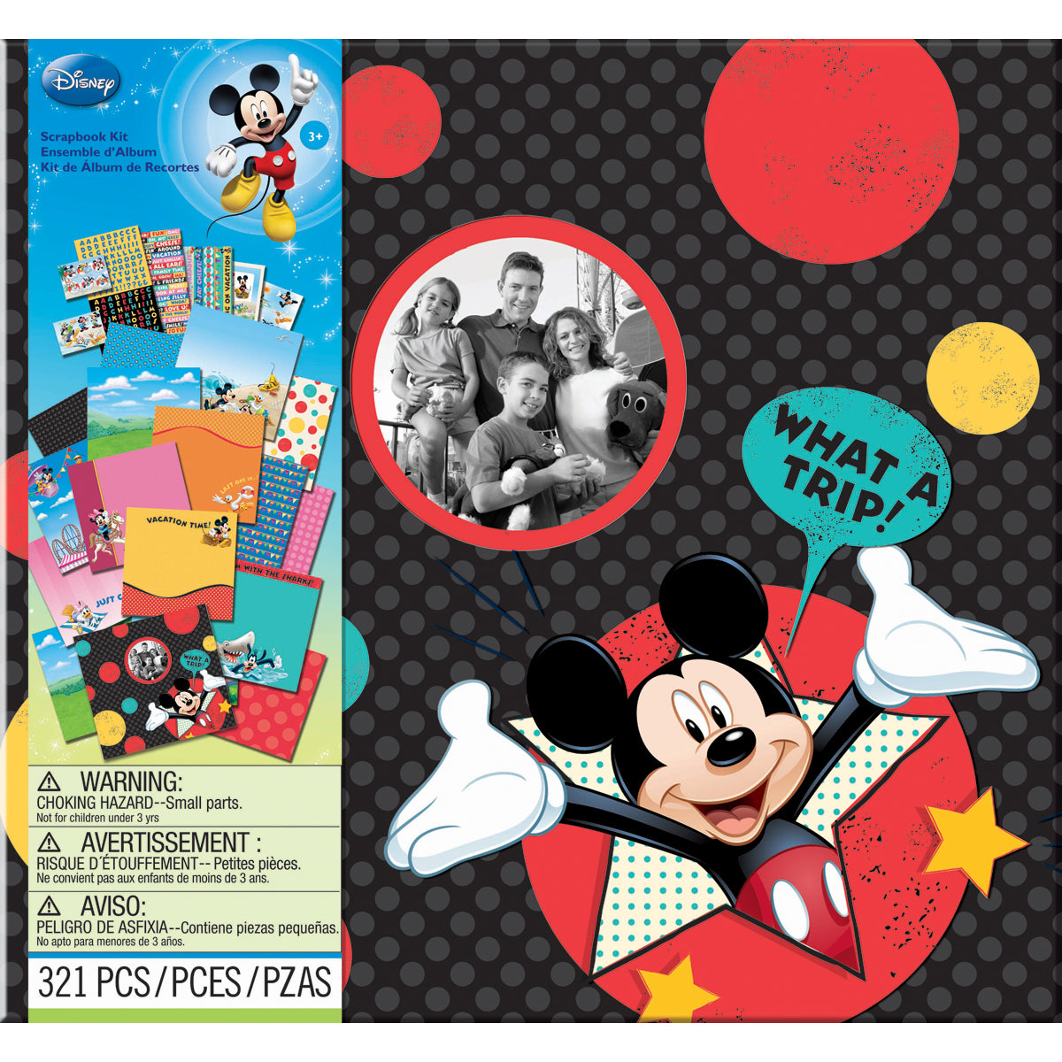EK Success Disney Scrapbook Kit 12"X12" - Vacation