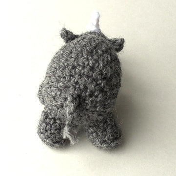 Tiny/Mini Rhino Amigurumi/Plush Toy