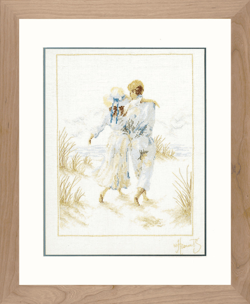 Lanarte Romance Counted Cross Stitch Kit - 29 x 39 cm