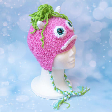 Pink monster Hat