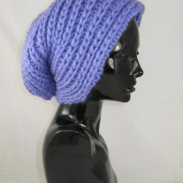 Super Chunky Side Rib Slouch Hat