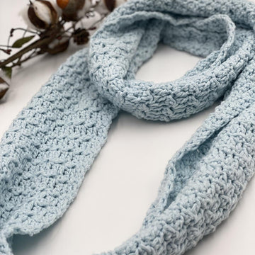 Crystalline Infinity Scarf