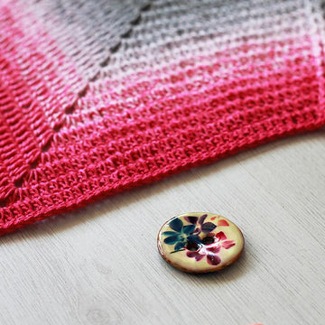 Raspberry road blanket