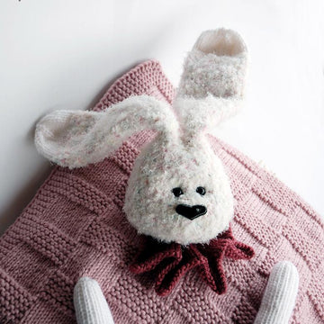 Long Ears Bunny Baby Toy Blanket