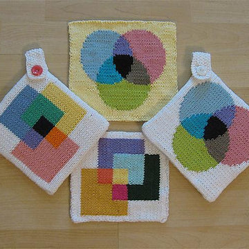 KGeometry: Placemat and Pot Holder with Square Venn Diagram