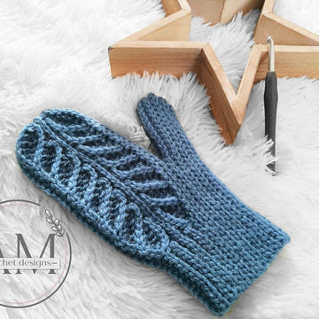 ADA knit-look mittens