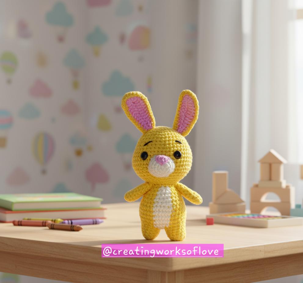 Mini Rabbit Amigurumi