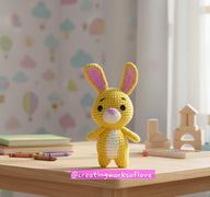 Mini Rabbit Amigurumi