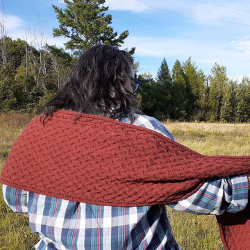 Fireside Wrap & Scarf