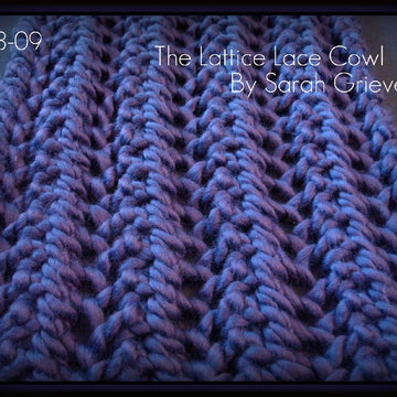 The Lattice Lace Cowl