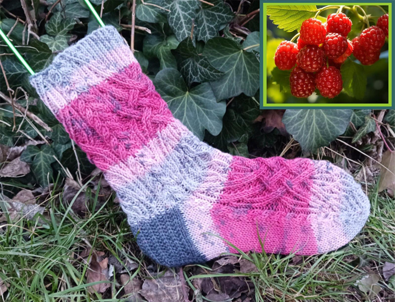 Raspberry Socks