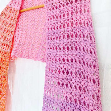 Summer Sunset Shawl