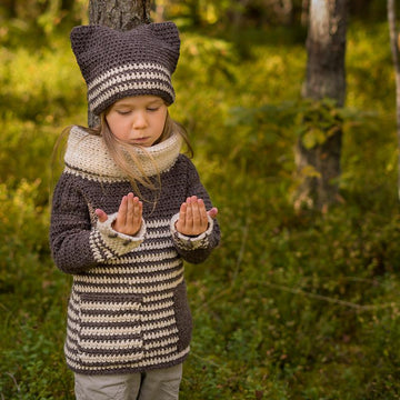 Tigger Cat Sweater and Hat Set