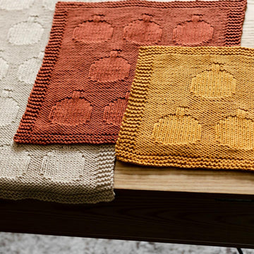 Pumpkin Washcloth