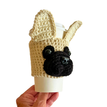 Fawn French Bulldog Cup Cozy