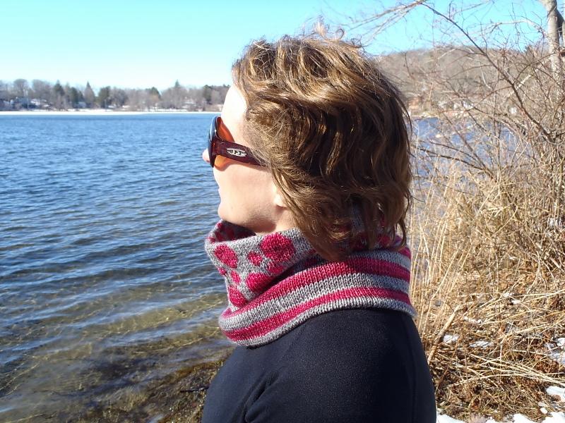 Polka Dot Cowl