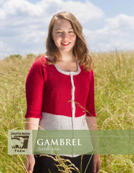 Gambrel Cardigan in Juniper Moon Findley - Downloadable PDF