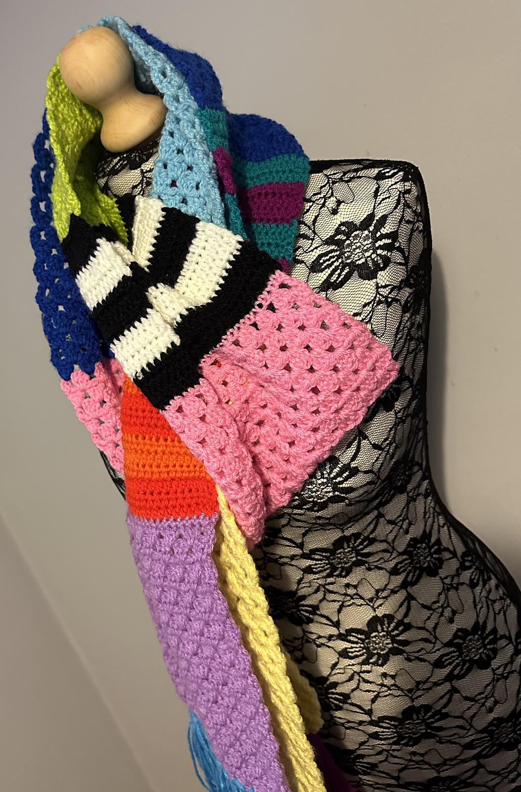 Funky Scarf Crochet Pattern