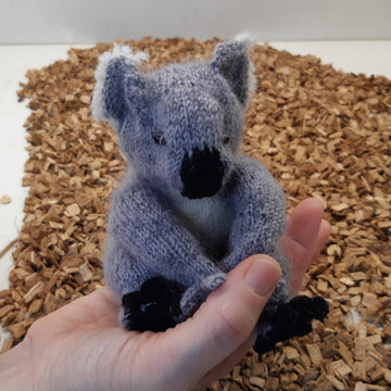 Koala (and eucalyptus twig)
