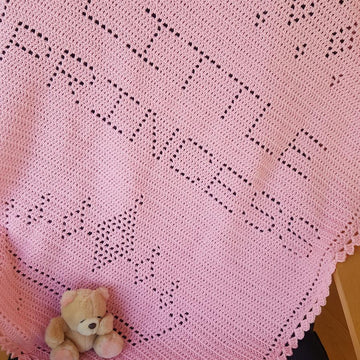 Little Princess Filet Blanket