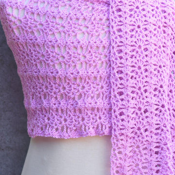 Tulip Fields Rectangle Shawl
