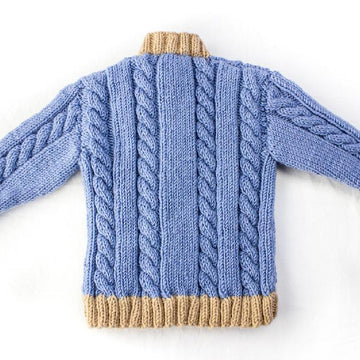 Cable Cardigan With Optional Hood