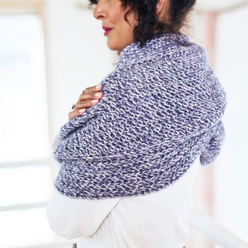 Irasburg Cowl in Berroco Stratto