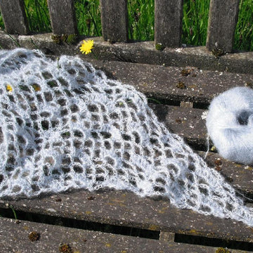 Angel wisp shawl