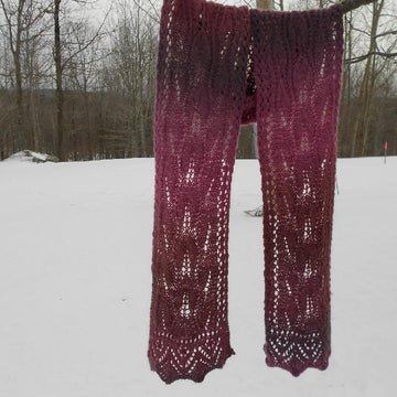 Grape Ivy Lace Scarf