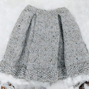 Winter Whimsy Box Pleat Skirt