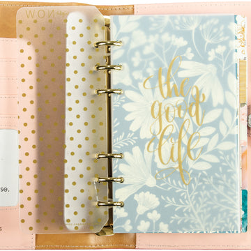 Webster's Pages Color Crush Faux Leather Personal Planner Kit 5.25"X8" - The Little Things