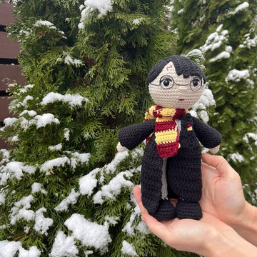 Harry Potter Crochet Pattern Wizard Boy