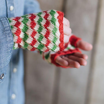 Bubble & Squeak Fingerless Mittens