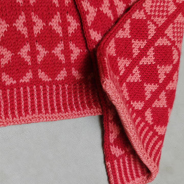 Sanquhar Tubular Knit Scarf
