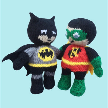 Batman, superman, spiderman, Robin soft toys