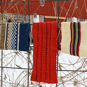Checked Barn Cowl