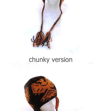 Rising Eagle Double Knit Hat