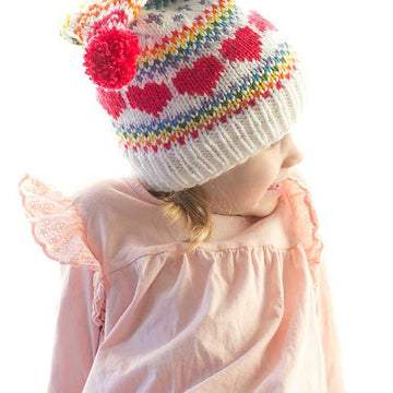 Rainbow Love Stocking Cap