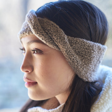 Hilda Hat, Headband & Mittens in Berroco Nomad - Downloadable PDF