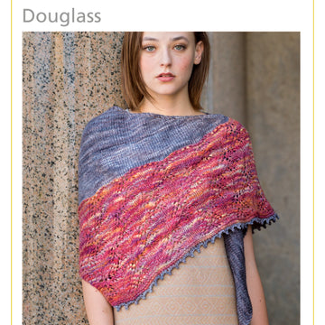 Douglass Shawl in Malabrigo Rastita - Downloadable PDF